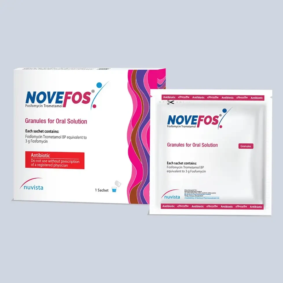 Pack Image: Novefos 3 gm Powder (3 gm sachet)