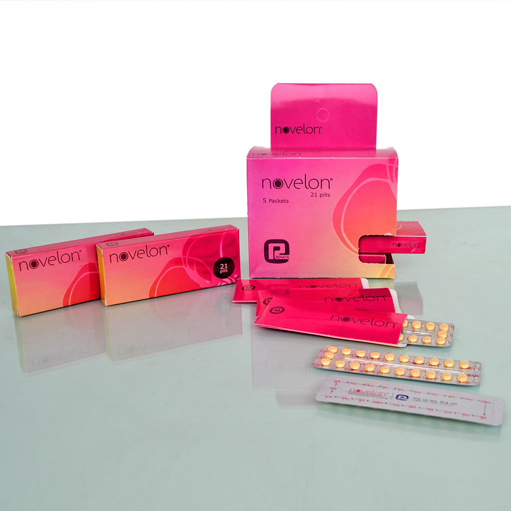 Pack Image: Novelon 3 mg Tablet ((21 active+7 inert) tablet)