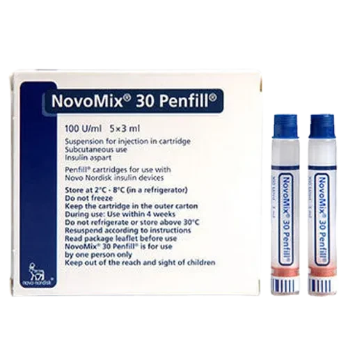 Pack Image: NovoMix 30 30% 70% Injection (3 ml penfill)