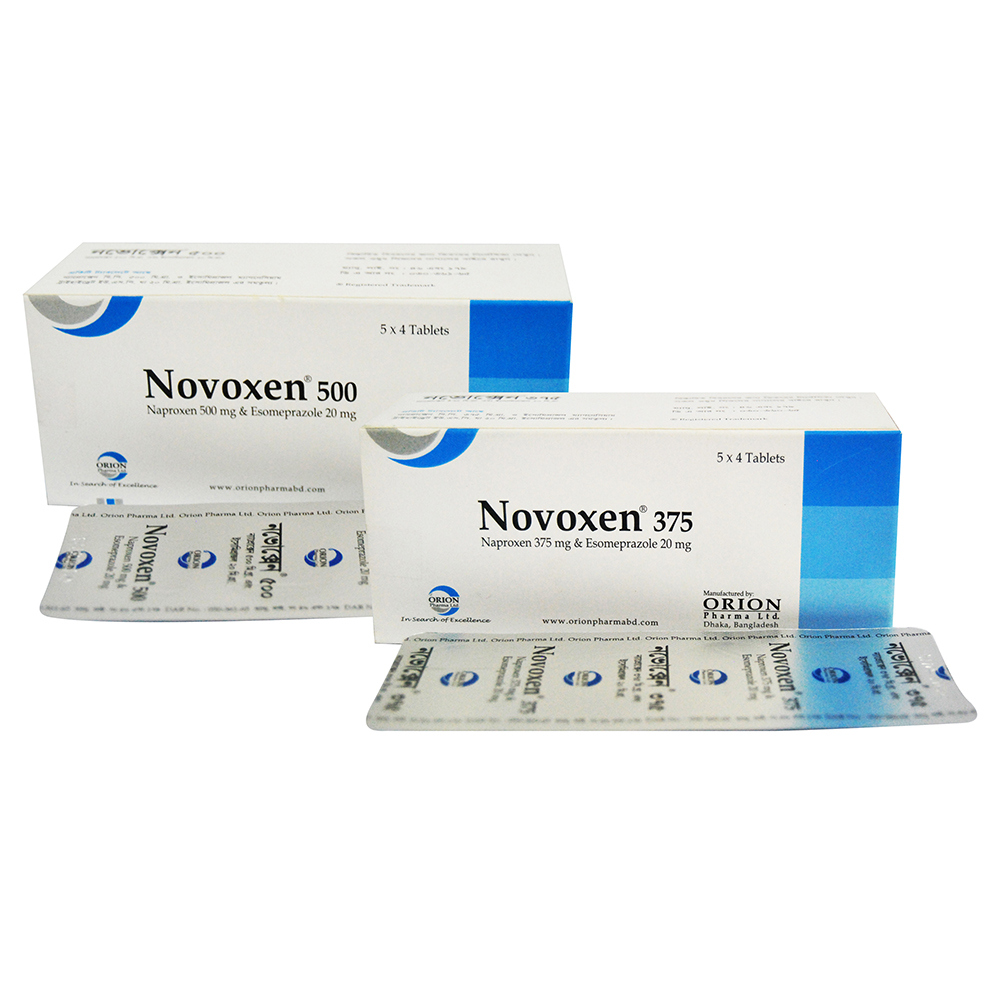Pack Image: Novoxen 500 mg Tablet (5 x 4)