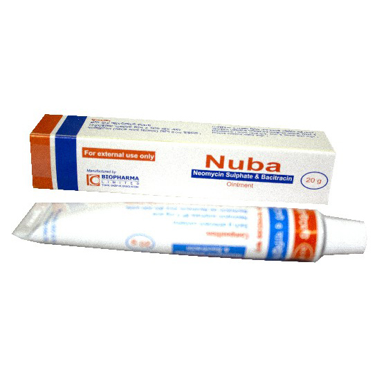 Pack Image: Nuba (5 mg Ointment (20 gm tube)
