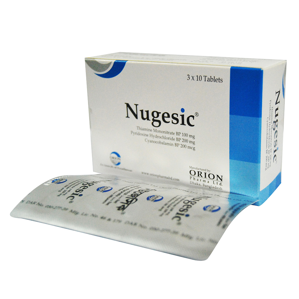 Pack Image: Nugesic 100 mg Tablet (3 x 10)