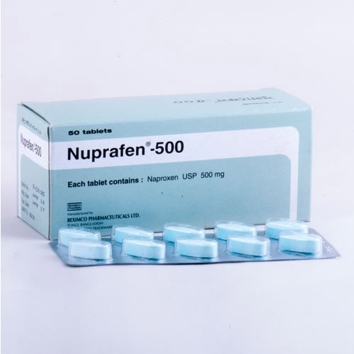 Pack Image: Nuprafen 500 mg Tablet (5 x 10)