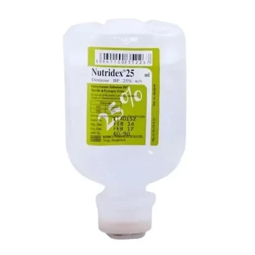 Pack Image: Nutridex 25% Injection (250 ml vial)