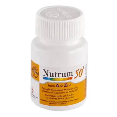 Pack Image: Nutrum 50+  Tablet (1 x 30)