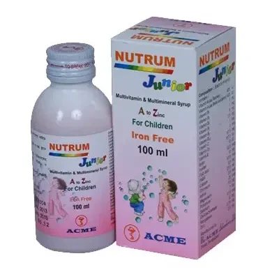 Pack Image: Nutrum Junior  Syrup (100 ml bottle)