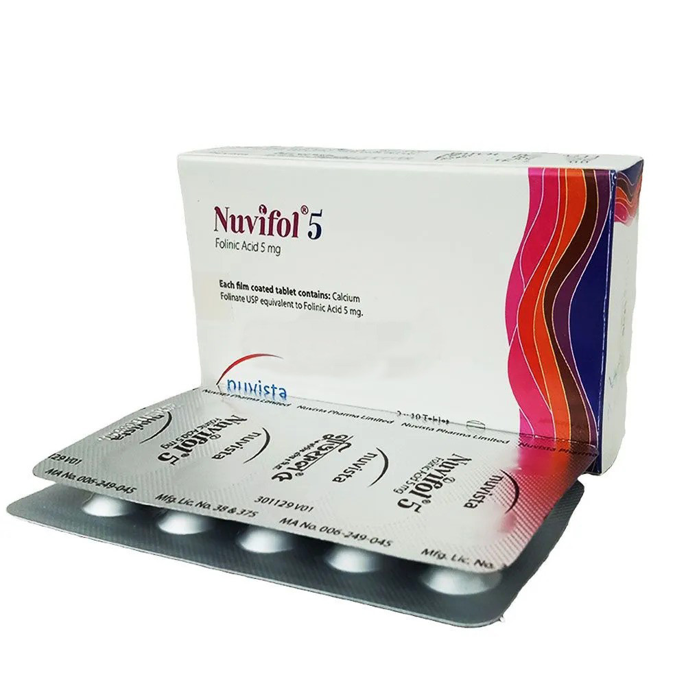 Pack Image: Nuvifol 5 mg Tablet (3 x 10)