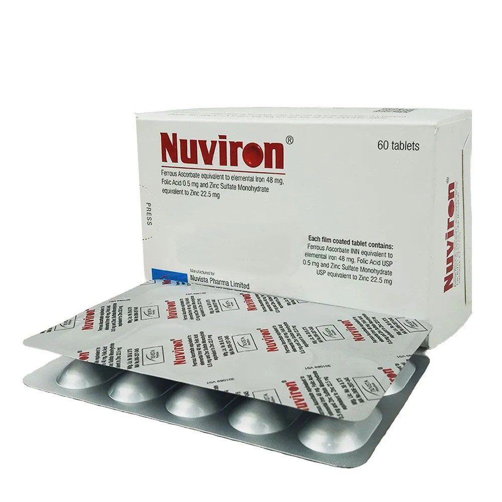 Pack Image: Nuviron 48 mg Tablet (6 x 10)