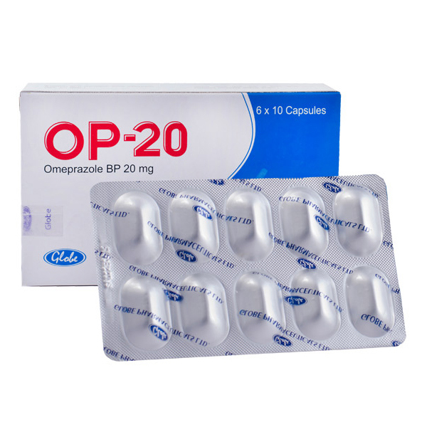 Pack Image: OP-20 20 mg Capsule (10 x 10)