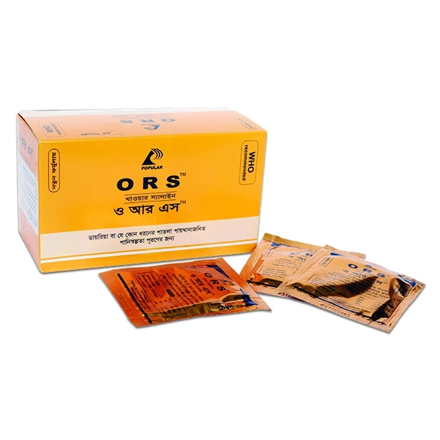 Pack Image: ORS 10.25 gm Powder (10.25 gm sachet)