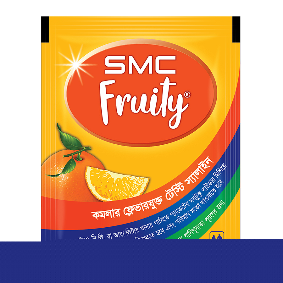 Pack Image: ORSaline Fruity 13.47 gm Powder (13.47 gm sachet)
