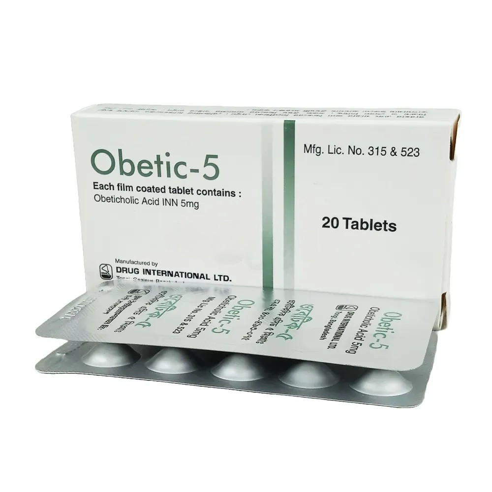Pack Image: Obetic 5 mg Tablet (2 x 10)
