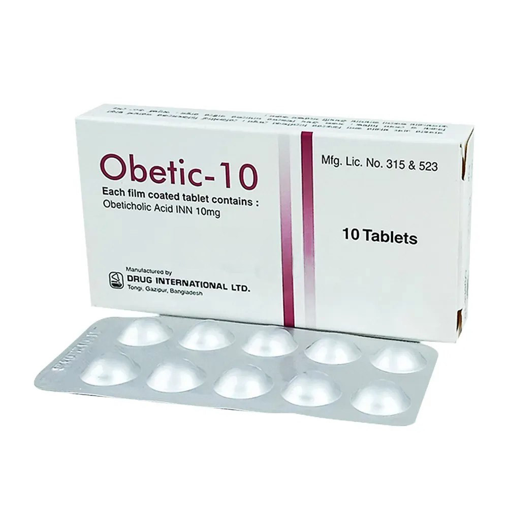 Pack Image: Obetic 10 mg Tablet (1 x 10)