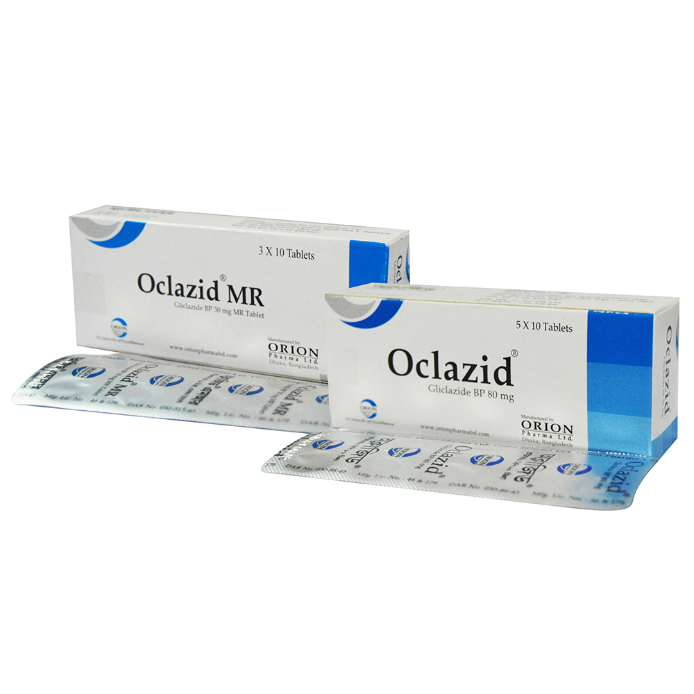 Pack Image: Oclazid MR 30 mg Tablet (3 x 10)