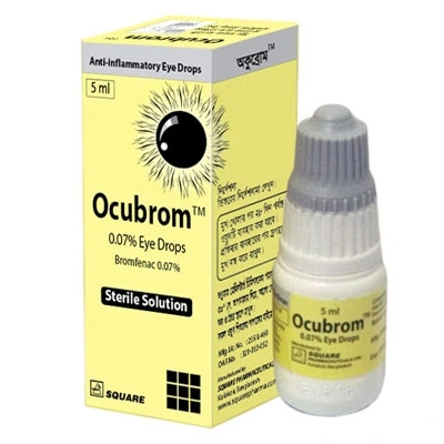 Pack Image: Ocubrom 0.07% Eye Drop (5 ml drop)