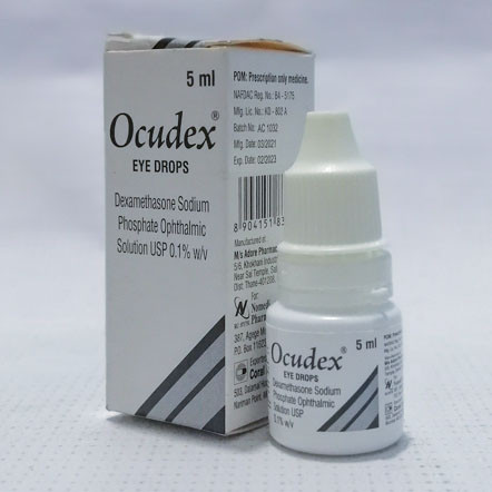 Pack Image: Ocudex 0.1% Eye Drop (5 ml drop)