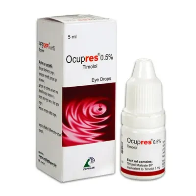 Pack Image: Ocupres 0.5% Eye Drop (5 ml drop)