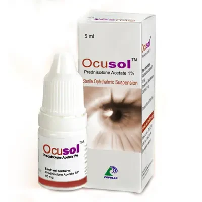 Pack Image: Ocusol 1% Suspension (5 ml drop)