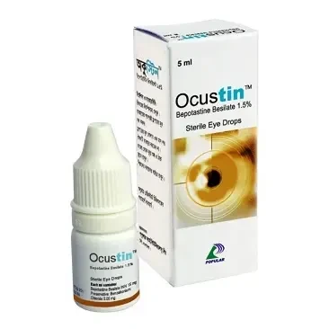Pack Image: Ocustin 1.5% Eye Drop (5 ml drop)