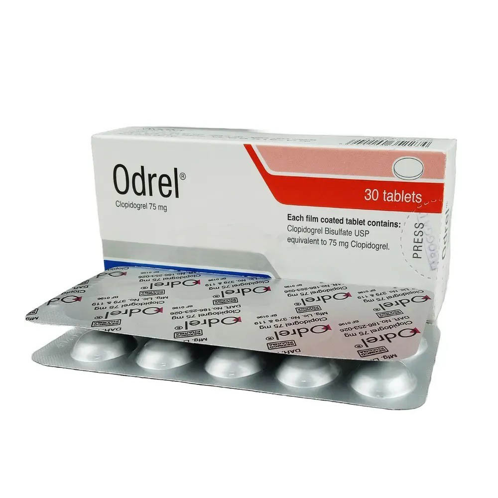 Pack Image: Odrel 75 mg Tablet (3 x 10)