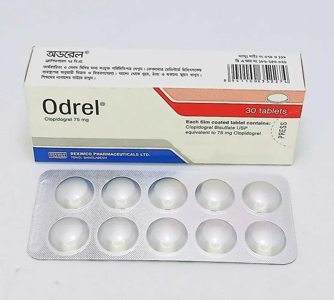 Pack Image: Odrel 75 mg Tablet (3 x 10)