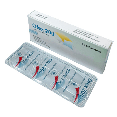 Pack Image: Ofex 200 mg Capsule (2 x 6)