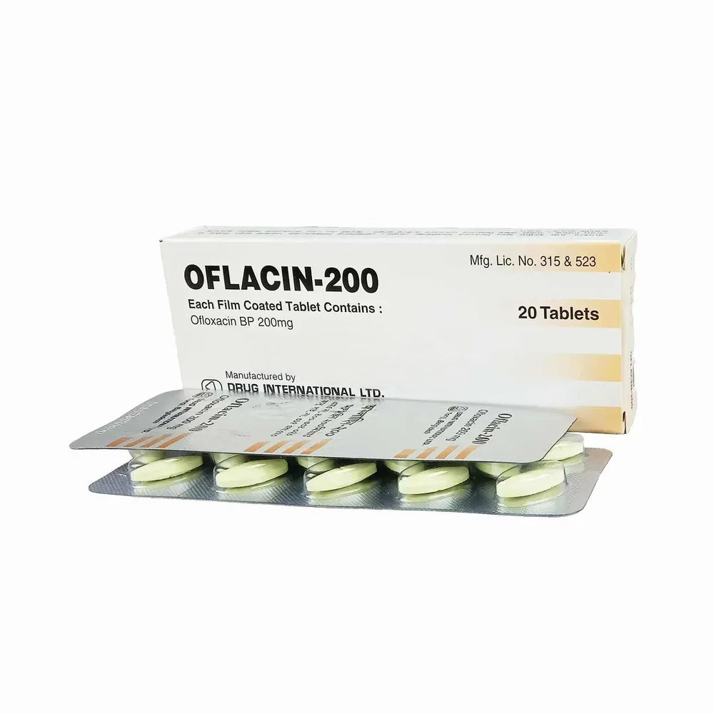 Pack Image: Oflacin 200 mg Tablet (2 x 10)