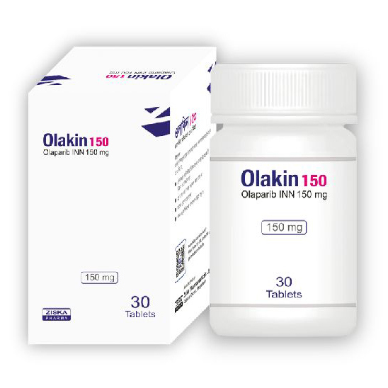 Pack Image: Olakin 150 mg Tablet (1 x 30)