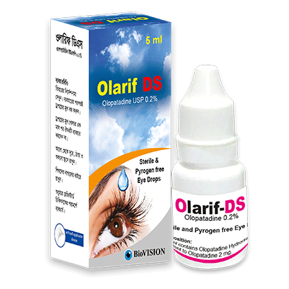 Pack Image: Olarif DS 0.2% Eye Drop (5 ml drop)