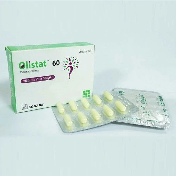 Pack Image: Olistat 60 mg Capsule (2 x 10)