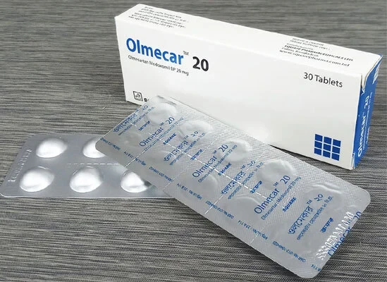 Pack Image: Olmecar 20 mg Tablet (3 x 10)