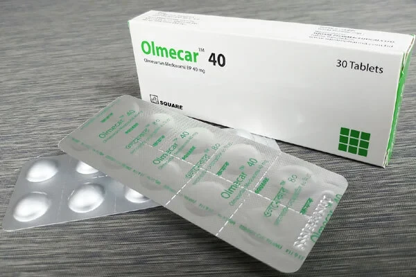 Pack Image: Olmecar 40 mg Tablet (3 x 10)