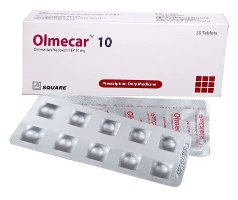 Pack Image: Olmecar 10 mg Tablet (3 x 10)