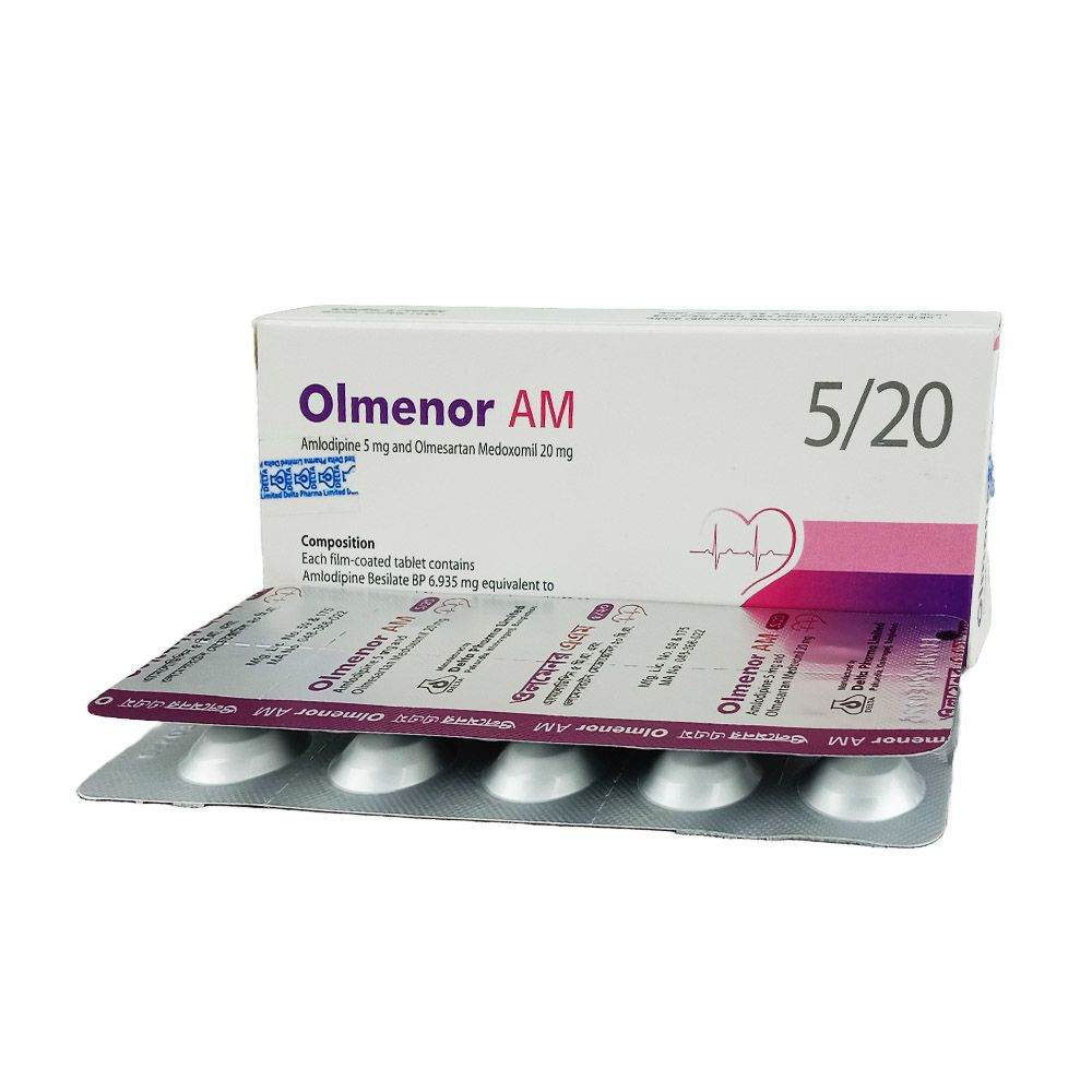 Pack Image: Olmenor AM 5 mg Tablet (3 x 10)