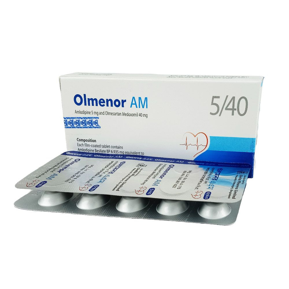 Pack Image: Olmenor AM 5 mg Tablet (3 x 10)