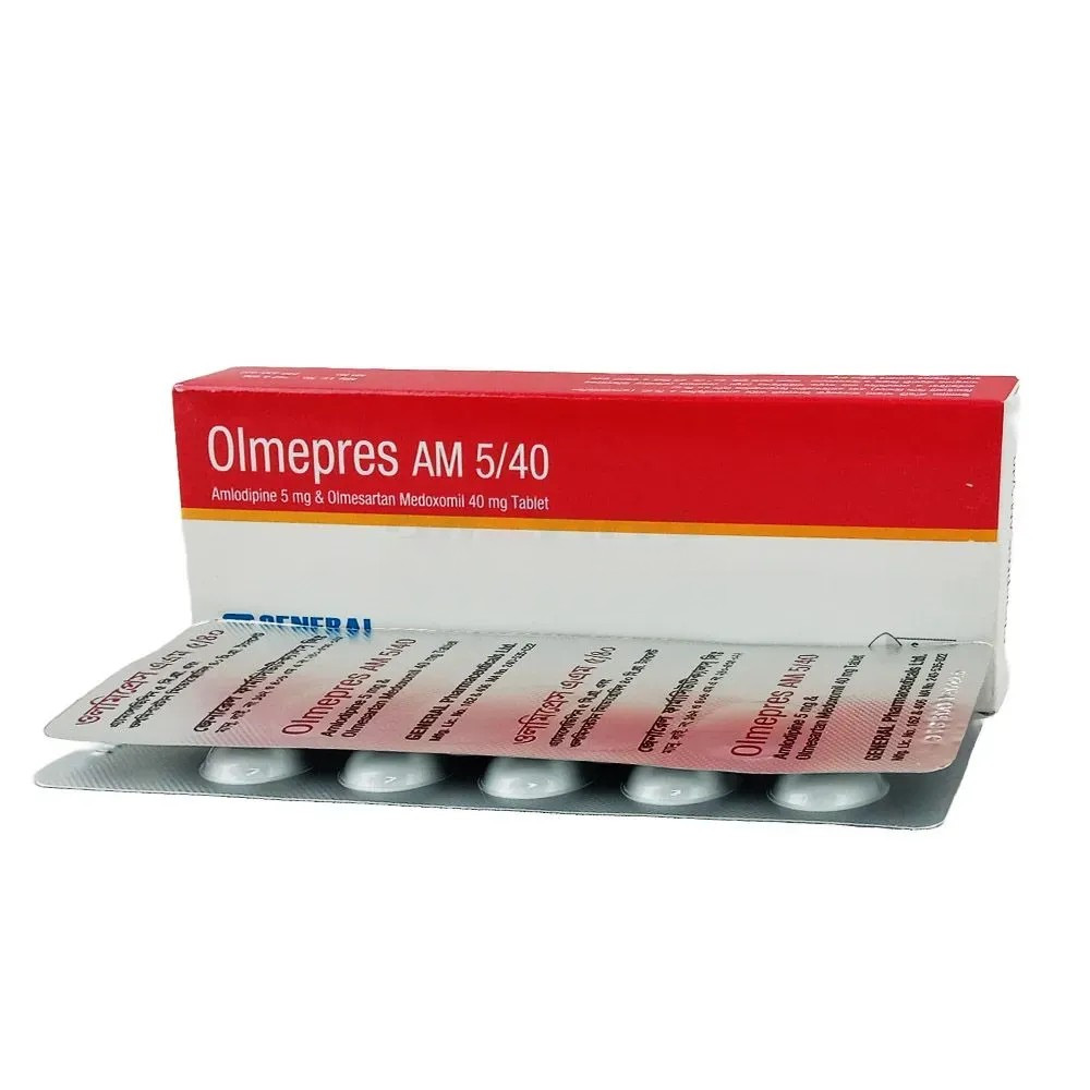 Pack Image: Olmepres AM 5 mg Tablet (3 x 10)