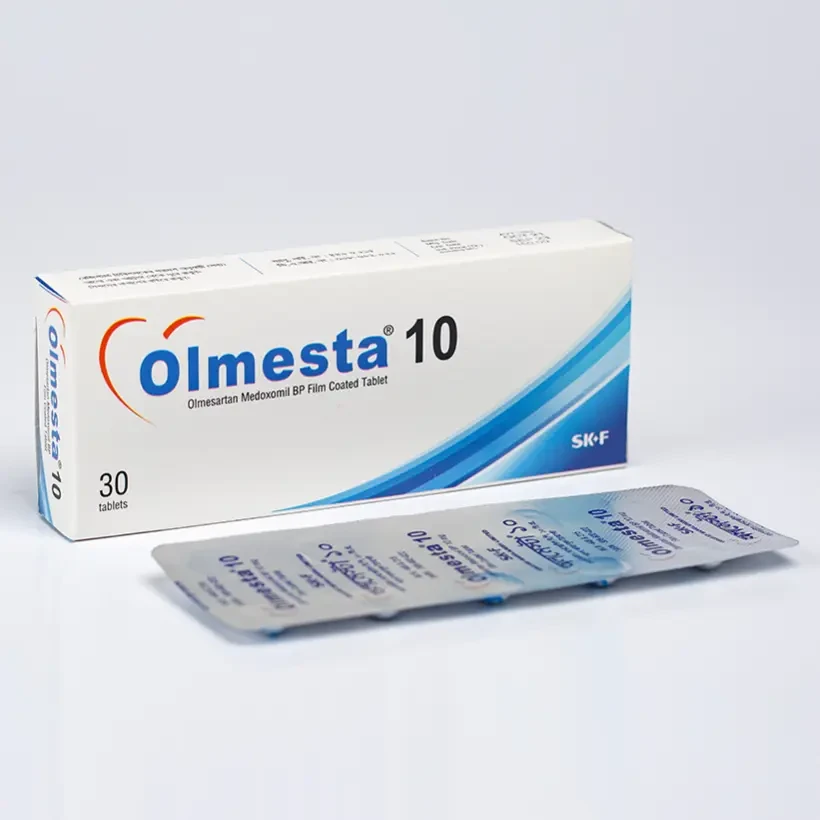 Pack Image: Olmesta 10 mg Tablet (3 x 10)