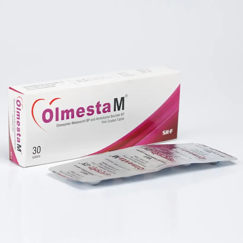 Pack Image: Olmesta M 5 mg Tablet (3 x 10)