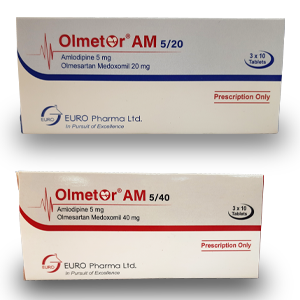 Pack Image: Olmetor AM 5 mg Tablet (3 x 10)