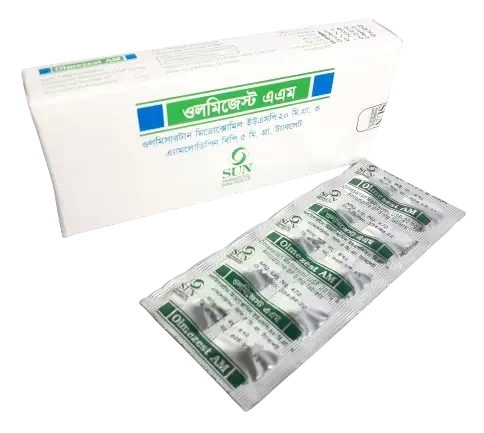 Pack Image: Olmezest AM 5 mg Tablet (5 x 10)