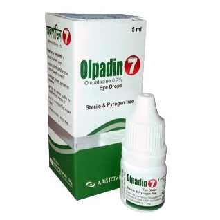 Pack Image: Olpadin 7 0.7% Eye Drop (5 ml drop)