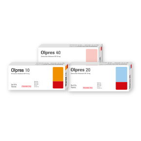 Pack Image: Olpres 40 mg Tablet (3 x 10)