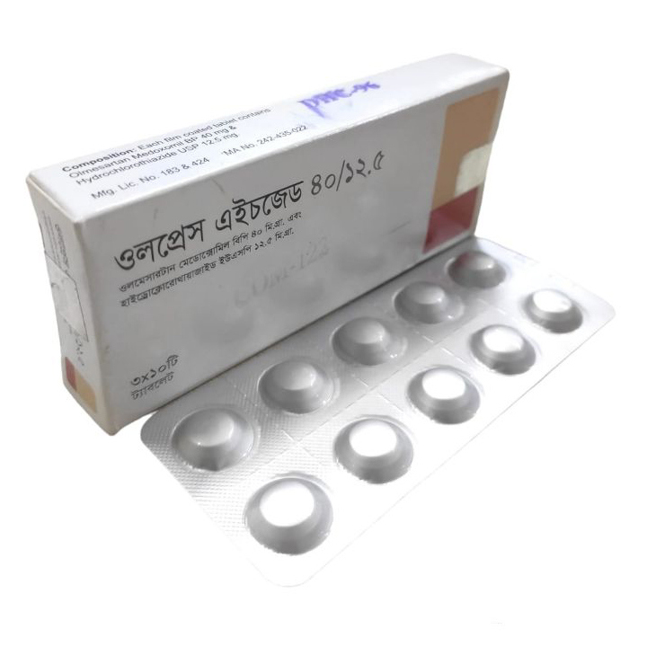 Pack Image: Olpres HZ 40 mg Tablet (3 x 10)
