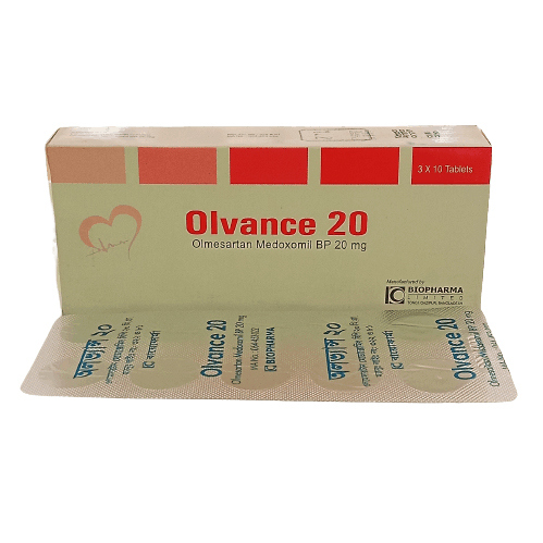 Pack Image: Olvance 20 mg Tablet (3 x 10)