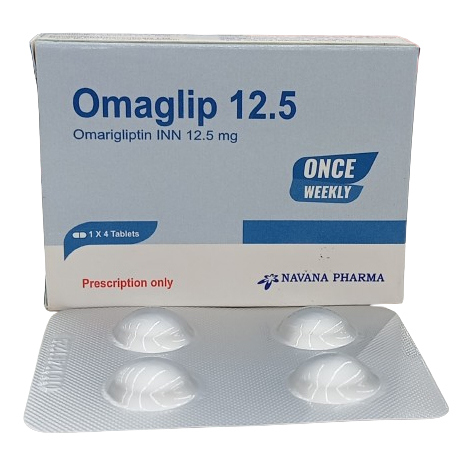 Pack Image: Omaglip 12.5 mg Tablet (1 x 4)