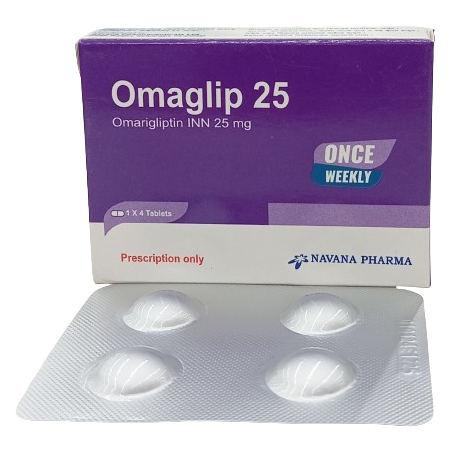 Pack Image: Omaglip 25 mg Tablet (1 x 4)