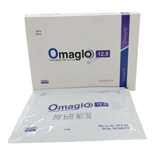 Pack Image: Omaglo 12.5 mg Tablet (1 x 4)