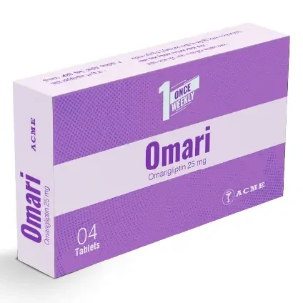 Pack Image: Omari 25 mg Tablet (1 x 4)