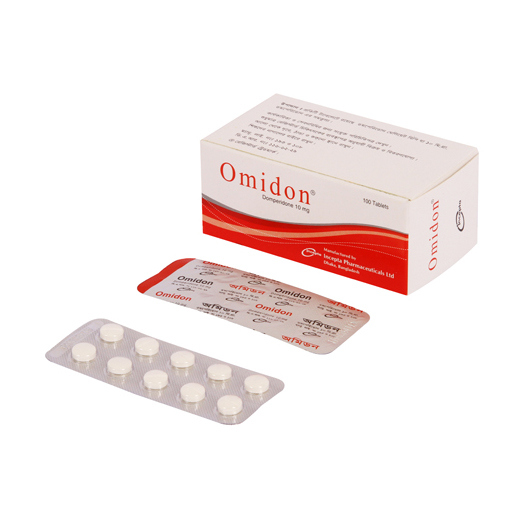 Pack Image: Omidon 10 mg Tablet (10 x 15)