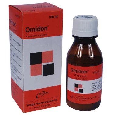 Pack Image: Omidon 5 mg Suspension (60 ml bottle)